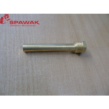 Rum osłona mosiężna czujnika/ termometru G1/2" R 100.